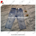 JannyBB new design men's distressed ripped jeans